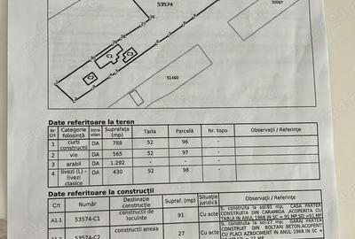 Casă cu 3 camere cu Teren 3075 Mp în Balș - 1