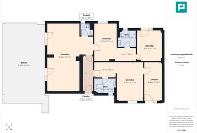 Apartament cu 5 camere semidecomandat în Central - 5