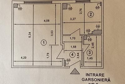 Garsonieră decomandată, mobilată în Cotroceni - 13