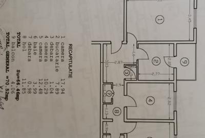 Apartament 3 Camere Dec. Etajul 1! 70mp! Acces rapid statii CTP / Kaufland Apartament 3 Camere Dec. Etajul 1! 70mp! Acces rapid statii CTP / Kaufland - 2