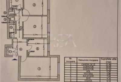 Apartament cu 3 camere decomandat, mobilat în Rahova - 11