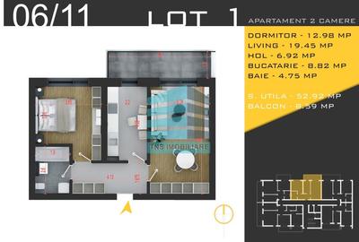 Apartament Modern 2 Camere, 61 Mp, Pallady  Nicolae Teclu - 5