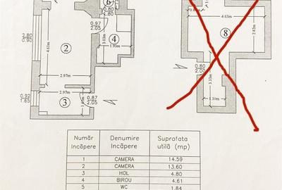 Apartament cu 2 camere semidecomandat în Universitate - 22