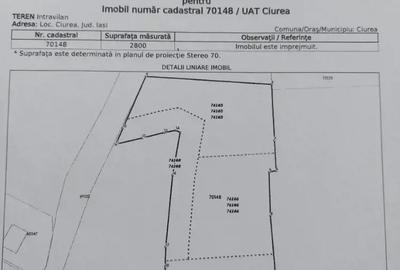 Teren de 772 mp, în Lunca Cetățuii - 3
