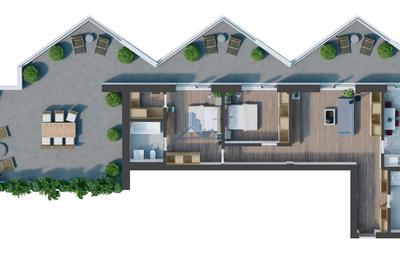 Apartament cu 3 camere semidecomandat, mobilat în Mihai Viteazul - 10