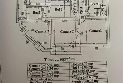 Duplex cu 10 camere cu Canalizare în Ștefan cel Mare - 18