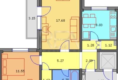 Apartament cu 2 camere decomandat în Lujerului - 2