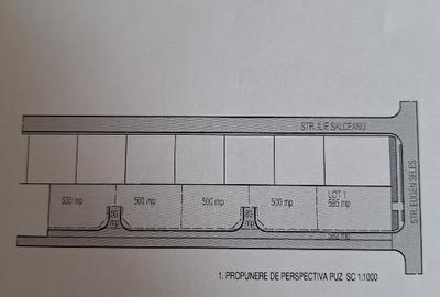 Teren Construcții intravilan de 500 mp, în Lucian Blaga - 2