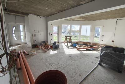 Casa semifinisata in Sanmartin, parter + etaj, 360 mp utili teren 980 mp - 2