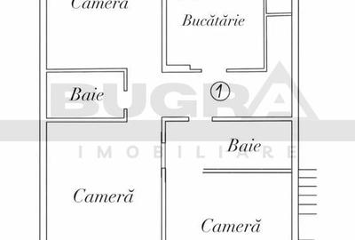 Apartament cu 3 camere decomandat, mobilat în Mărăști - 1