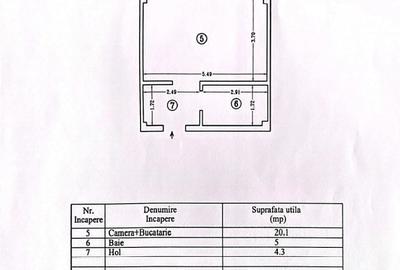 Garsonieră decomandată, mobilată în Mamaia-Sat - 12