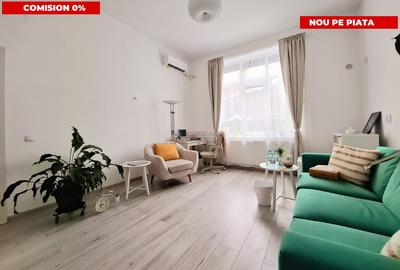 Apartament cu 2 camere semidecomandat, mobilat în Romană