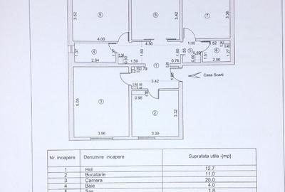 Apartament 4 camere situat in micro 20 - 1