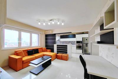 Apartament cu 2 camere semidecomandat, mobilat în Dorobanți