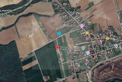 Teren intravilan 2078 mp langa padure - Piscu Ciolpani Snagov - 1