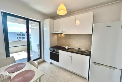 Apartament cu 3 camere semidecomandat, mobilat în Băneasa - 3