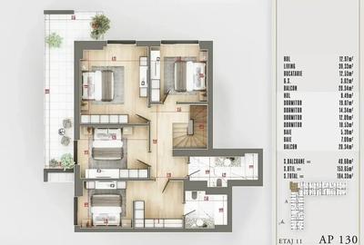 Duplex 5 Camere Lux  View Super Ansamblu Premium Sector 3 - 4