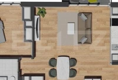 Apartament cu 3 camere semidecomandat în Mănăștur - 7