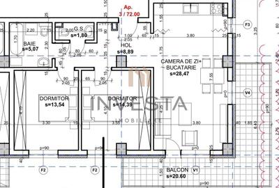 Apartament 3 camere constructie premium! - 2