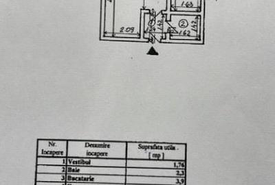 Garsonieră semidecomandată în Păcii