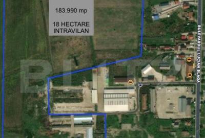Teren intravilan | 183.990 MP | Zona Lucian Blaga - 1