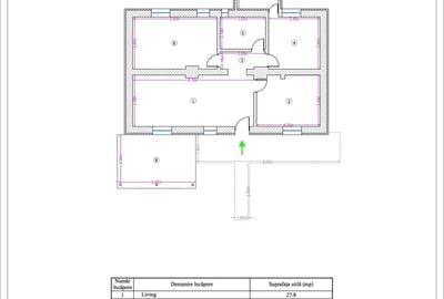 Casă cu 3 camere cu Teren 358 Mp în Joița - 2