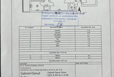 Vânzare apartament 3 camere in Galati, Tiglina 3, etaj 3, sup. 67 m - 6