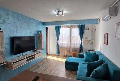 Apartament cu 2 camere decomandat, mobilat în Central
