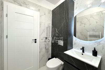 Apartament cu 3 camere semidecomandat, mobilat în Florești - 13