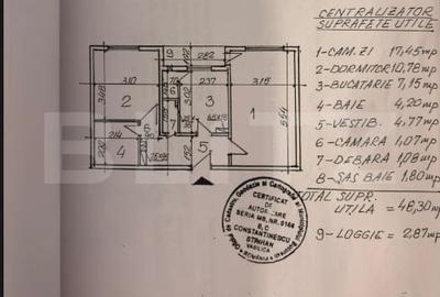 COMISION 0% - Apartament cu 2 camere, 51 mp, renovat, zona Sebastian COMISION 0% - Apartament cu 2 camere, 51 mp, renovat, zona Sebastian - 12
