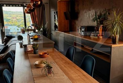 Penthouse de lux 3 camere, 120 mp, 2 bai, terasa, 2 parcari acoperite, Borhanci - 2