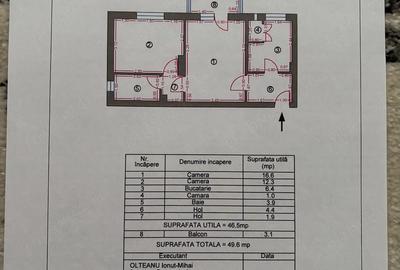 Apartament cu 2 camere decomandat în Central - 2