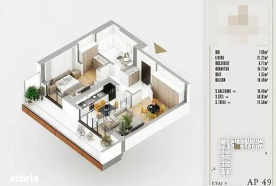 Apartament cu 2 camere decomandat în Industriilor - 5