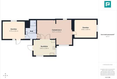 Casă individuală cu 3 camere cu Canalizare în Drauț - 7