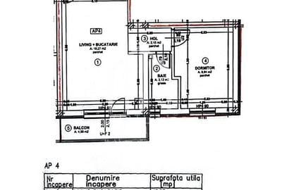 Apartament cu 2 camere, 34mp utili, gradina 38mp, parcare, Turnisor - 3