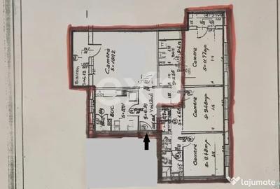 Apartament cu 4 camere decomandat în Gară - 2
