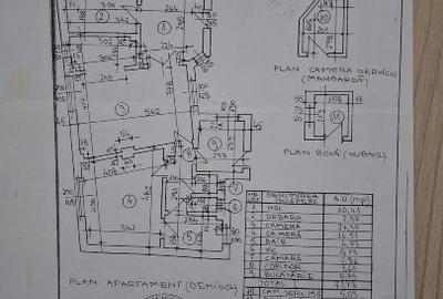 Apartament cu 2 camere semidecomandat, mobilat în Moșilor