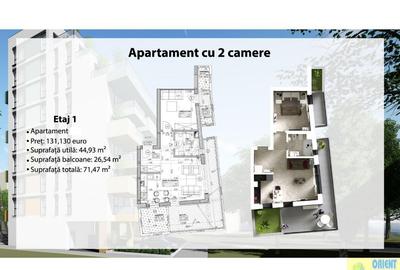 Statiunea Mamaia, apartamente 2 camere bloc NOU, vedere la mare si lac - 4