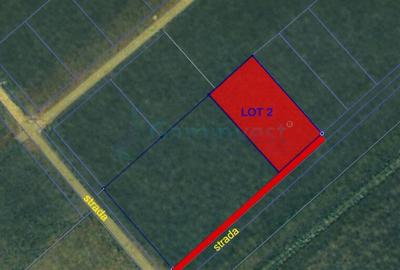 Teren Construcții intravilan de 950 mp, în Sânmartin - 2