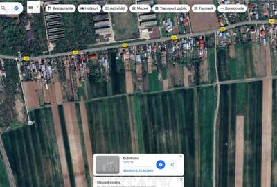 Teren de 7436 mp, în Butimanu - 2