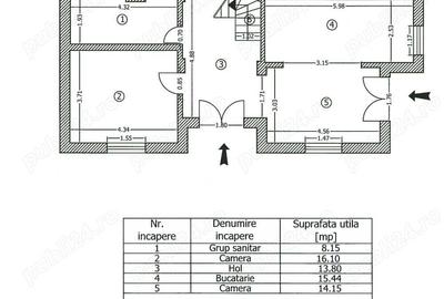 Casă cu 2 camere cu Teren 67.64 Mp în Rahova - 5