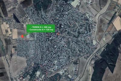 Teren + casa la rosu - 1