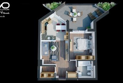 Apartament cu 2 camere semidecomandat în Șelimbăr - 11