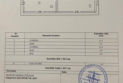 Casă cu 4 camere în Central - 1