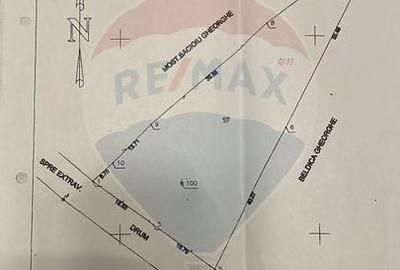 Teren vedere panoramica la munte in Comarnic/Ghiosesti - 4