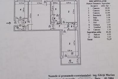 Apartament cu 3 camere semidecomandat, mobilat în Drumul Taberei - 17