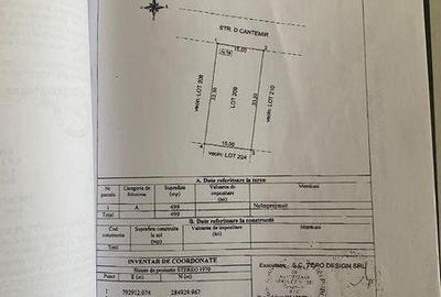 Teren de 500 mp, în Tuzla