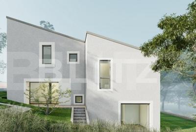 Exclusiv! Casa cuplata,114 mp utili, 250 mp teren, panorama, - 2