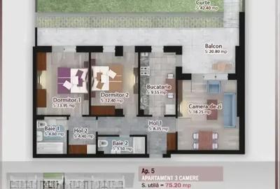 Apartament 3 camere decomandat – Bloc 2025 | Predare 2026 | Zona Theodor Pallady - 5