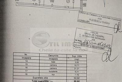 Apartament 2 camere, 51 mp + boxă, Regal Residence Tătărași - 7